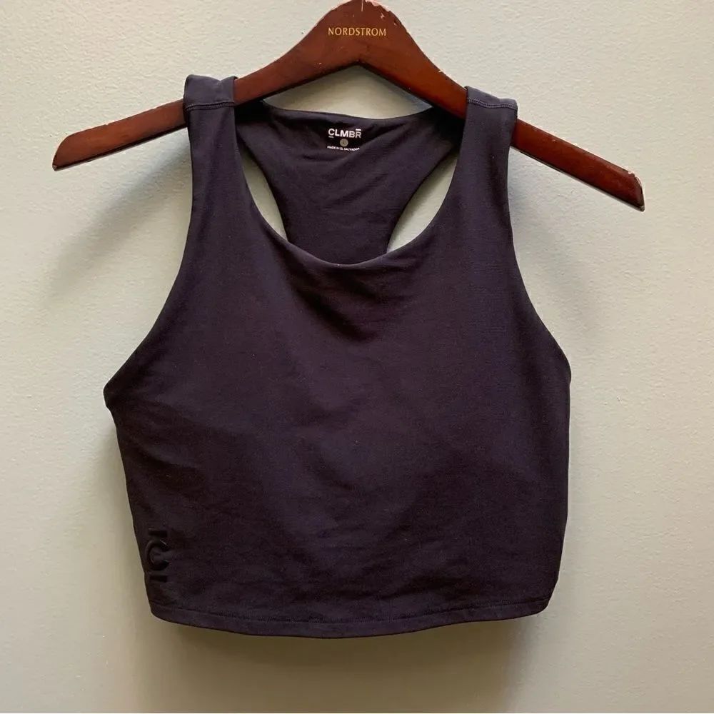 CLMBR Sports crop Top Size Large